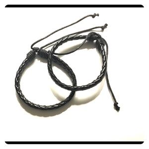 Leather Breaded Bracelets